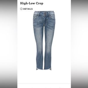 CAbi denim High Low Denim jeans